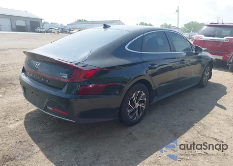 2021 Hyundai Sonata Blue из США, поврежденный, VIN KMHL24JJ9MA033161